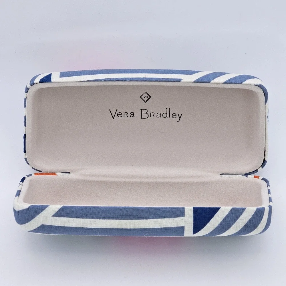 Vera Bradley Geo Medallions Eye Glass Glasses Clamshell Hard Case Geometric‎ HTF